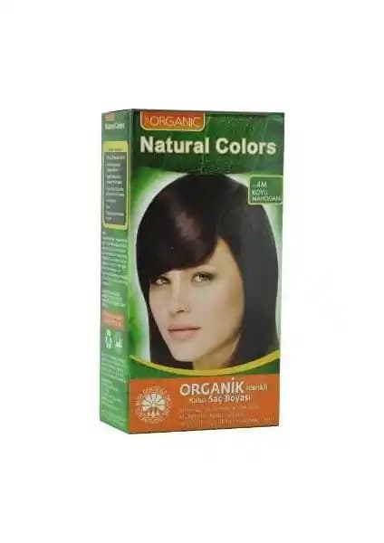 Natural Colors Organik Saç Boyası Koyu Mahogany Renk ile Sağlıklı ve Doğal Görünüm