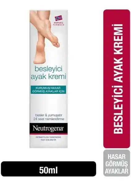 Neutrogena Ayak Bakım Kremi: Kuru ve Hasar Görmüş Ayaklar İçin Güvenilir Nemlendirme Çözümü