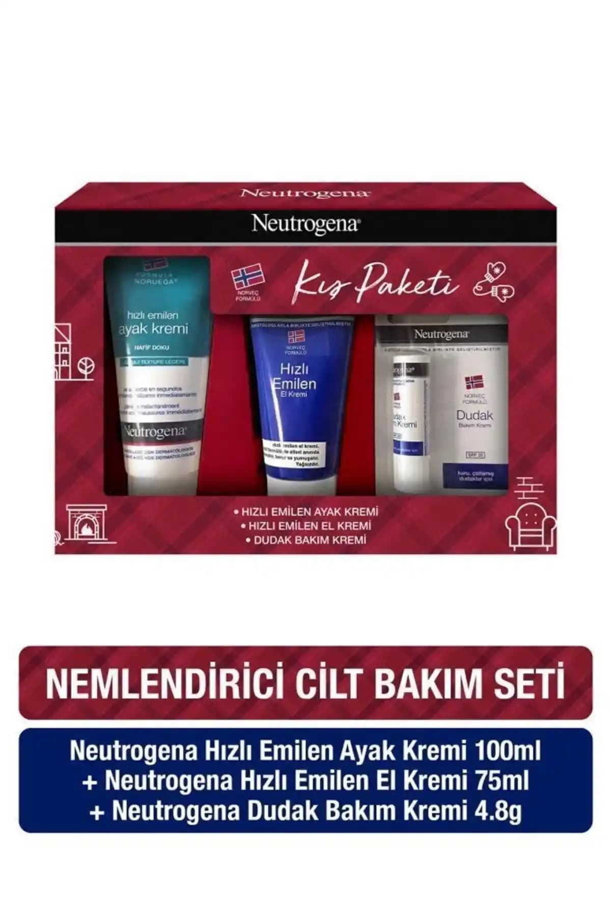 Neutrogena Hızlı Emililen Kişi Paketi: Cilt Bakımında Pratik ve Güvenilir Çözüm
