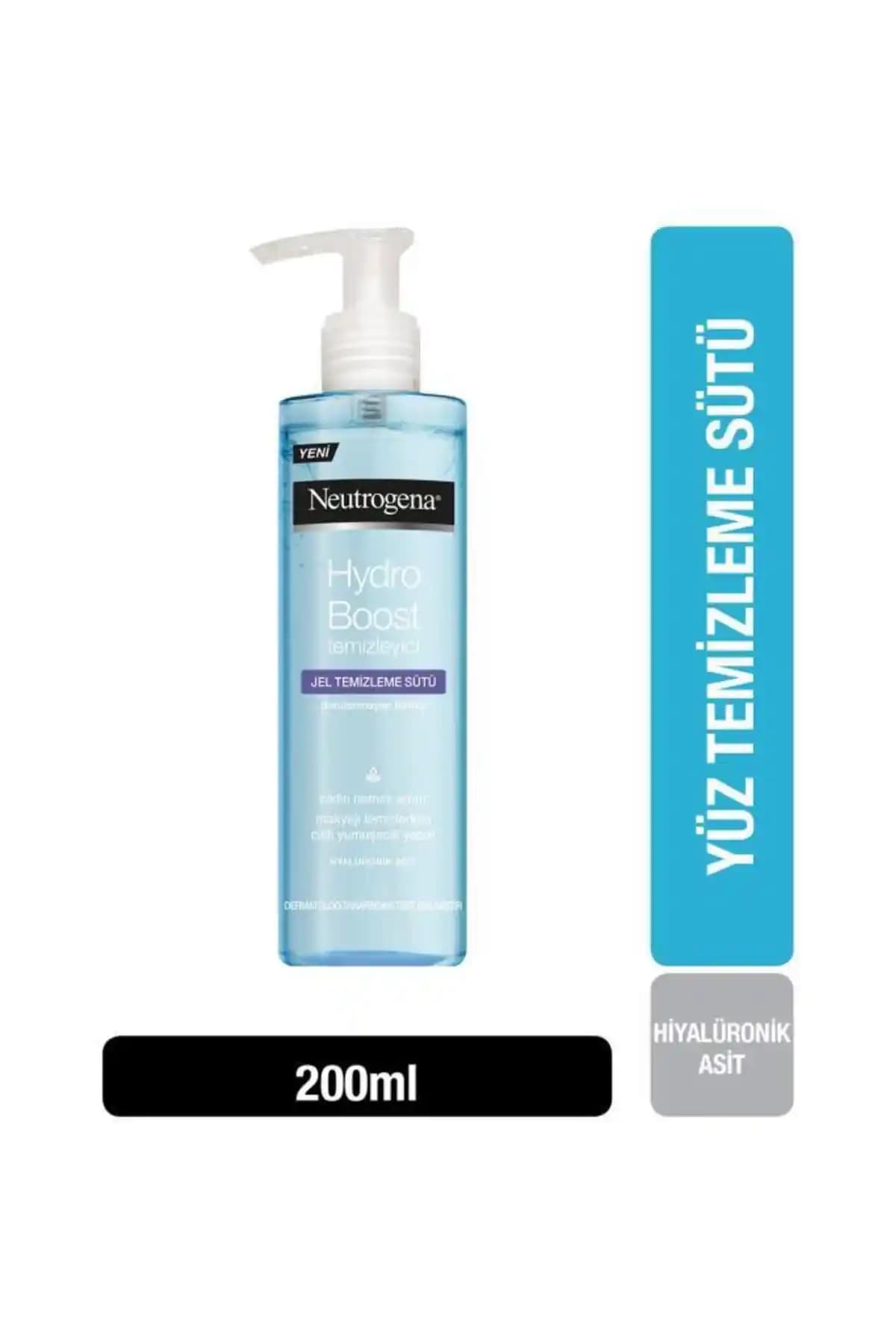 Neutrogena Hydro Boost Jel Temizleme Sütü: Hassas Ciltler İçin Nemlendirici Temizlik Ürünü
