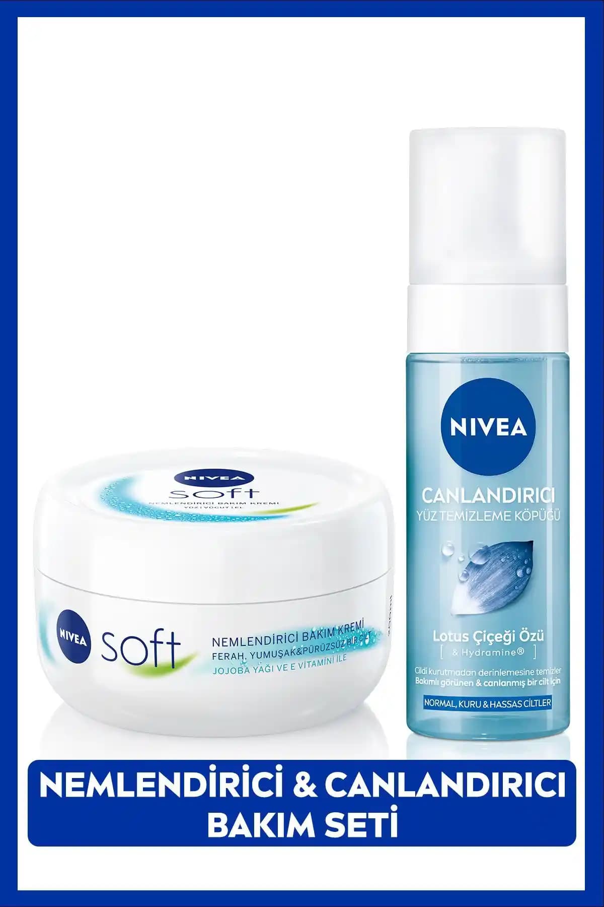 NIVEA Soft 200 ml Canlandırıcı Yüz Temizleme Köpüğü ile Cilt Bakımında Yeni Dönem