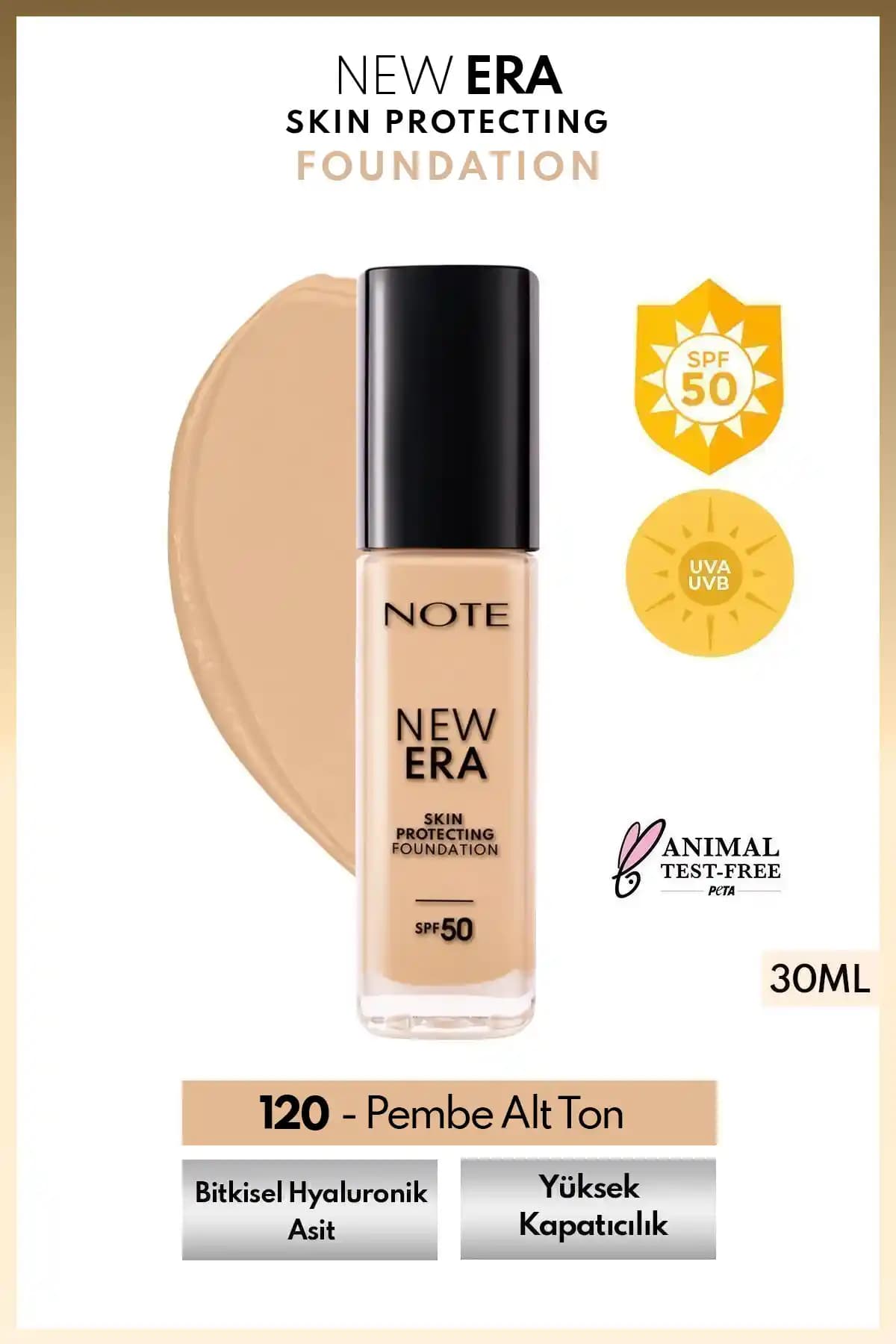 Note Cosmetics Yeni Nesil SPF 50 Fondöten: Cilt Koruma ve Makyaj Bir Arada