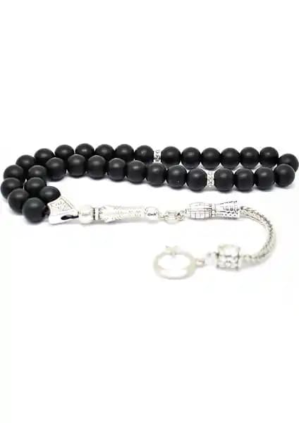 Nurberk Kamçılı Püsküllü Oniks Taşı Tesbih Doğal ve Spiritüel Takı Seçenekleri