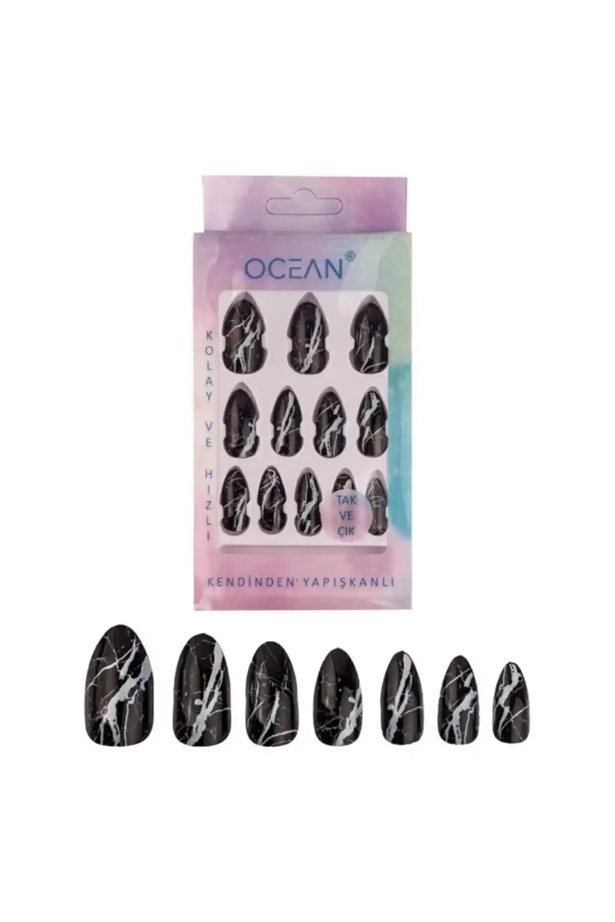 Ocean Badem Batik Desenli Ebruli Tak ve Çık Tırnak Ürünü İnceleme ve Kullanım Rehberi