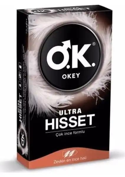 Okey Ultra Hisset Vanilya Aromalı Prezervatifler İncelik ve Hissedilebilirlik Odaklı Güvenli Kullanım