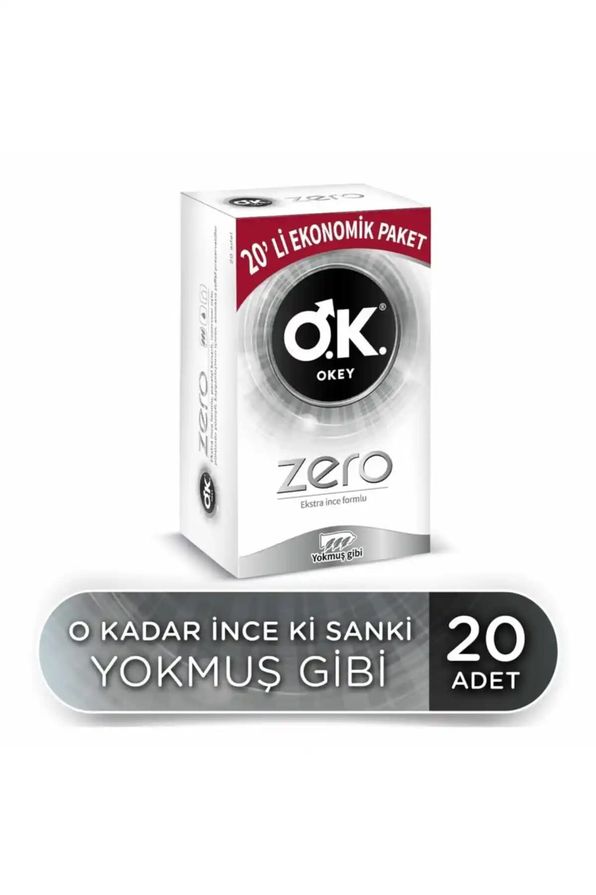 Okey Zero 20'li Prezervatif Paketi: Güvenli ve Konforlu Kullanım İçin Uygun Seçenek