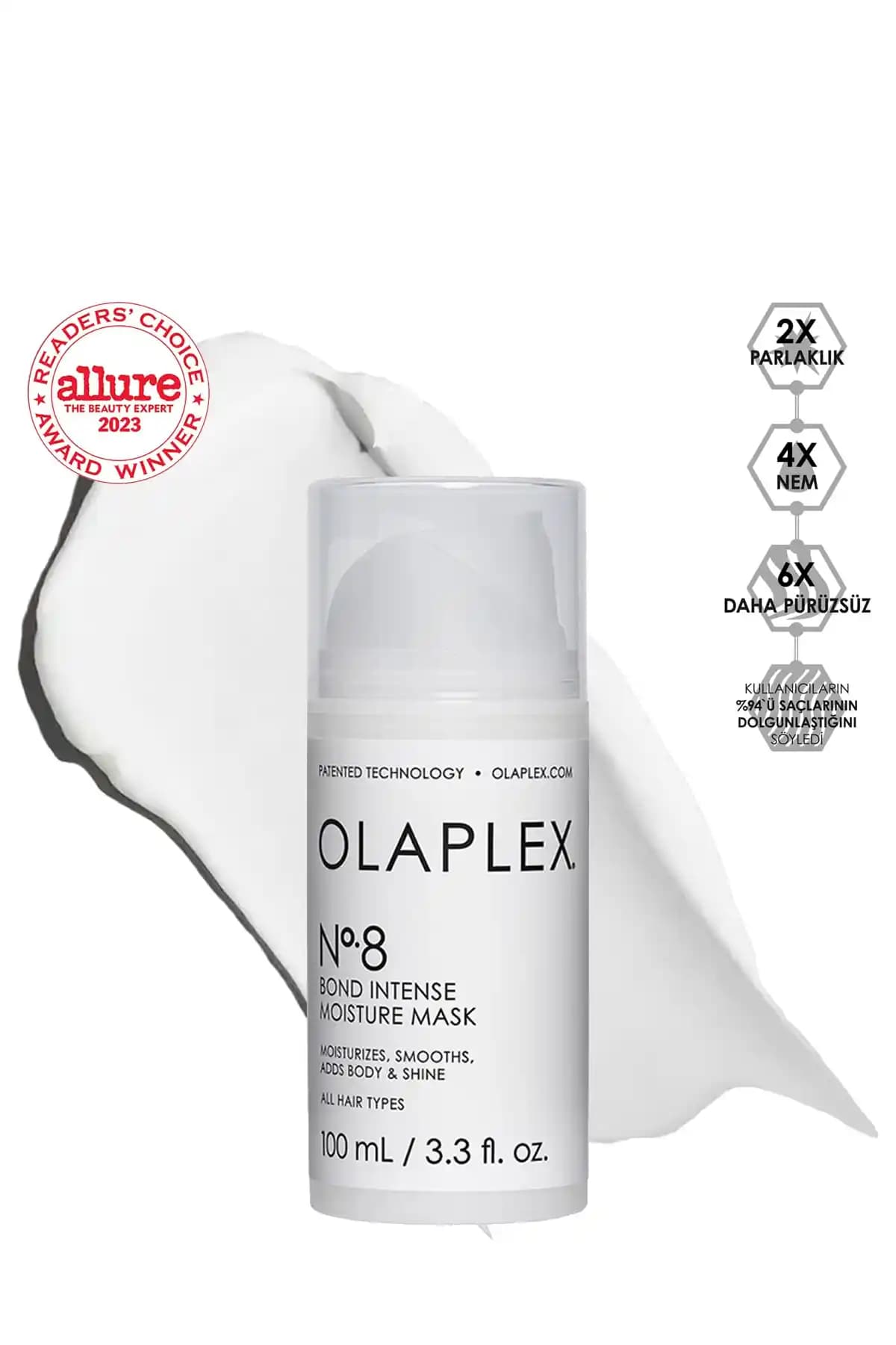 Olaplex Nº.8 Bond Intense Moisture Mask ile Saçlarınızı Güçlendirin ve Parlaklığı Artırın