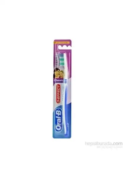 Oral-B 3-Effect Classic Diş Fırçası: Dengeli Sertlik ve Ergonomik Tasarım ile Ağız Sağlığını Koruma