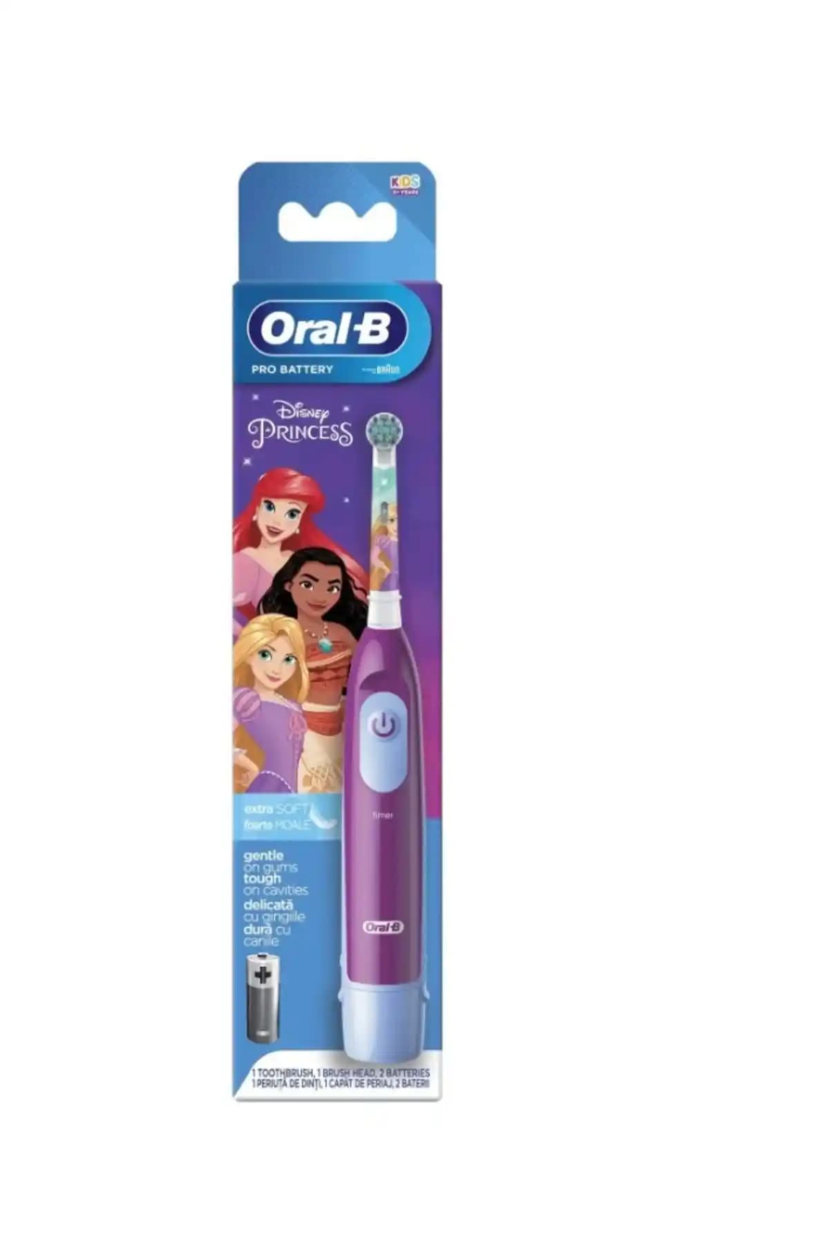 Oral-B Pilli Çocuk Diş Fırçası Db04: Güvenli ve Eğlenceli Diş Temizliği İçin Uygun