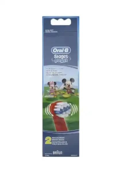 Oral-B Stages Mickey Mouse Tasarımlı Çocuk Diş Fırçası Hassas Temizlik ve Eğlence Sağlar
