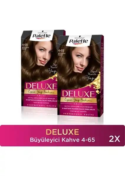 Palette Deluxe 4-65 Kahve Saç Boyası: Doğal ve Uzun Süre Kalıcı Renk Seçeneği
