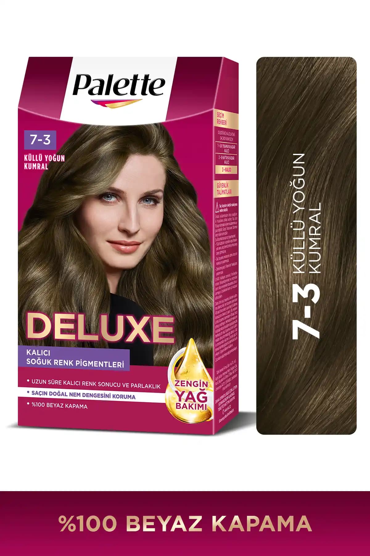 Palette Deluxe 7-3 Küllü Yoğun Kumral Saç Boyası İncelemesi ve Kullanıcı Deneyimleri