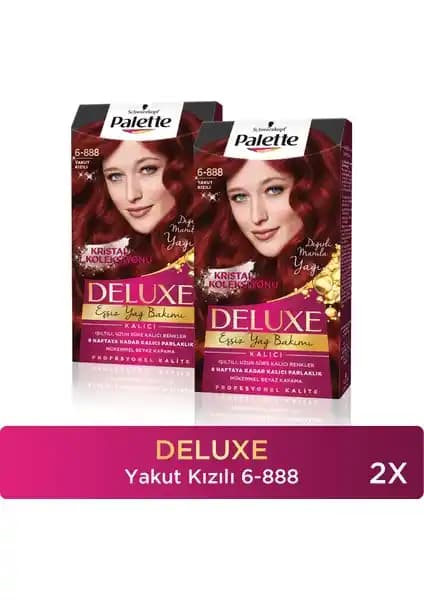 Palette Deluxe Saç Boyası 6-888 Sonbahar Kızılı: Kalıcı ve Canlı Saç Renkleri İçin Uygun Seçenek