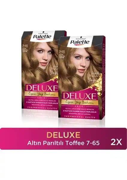 Palette Deluxe Saç Boyası 7-65 Altın Parıltılı Toffee Renk Seçenekleri ve Kullanım İpuçları