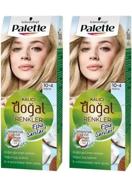 Palette Kalıcı Doğal Renkler Saç Boyası 10-4 Papatya ile Sağlıklı ve Parlak Saçlar