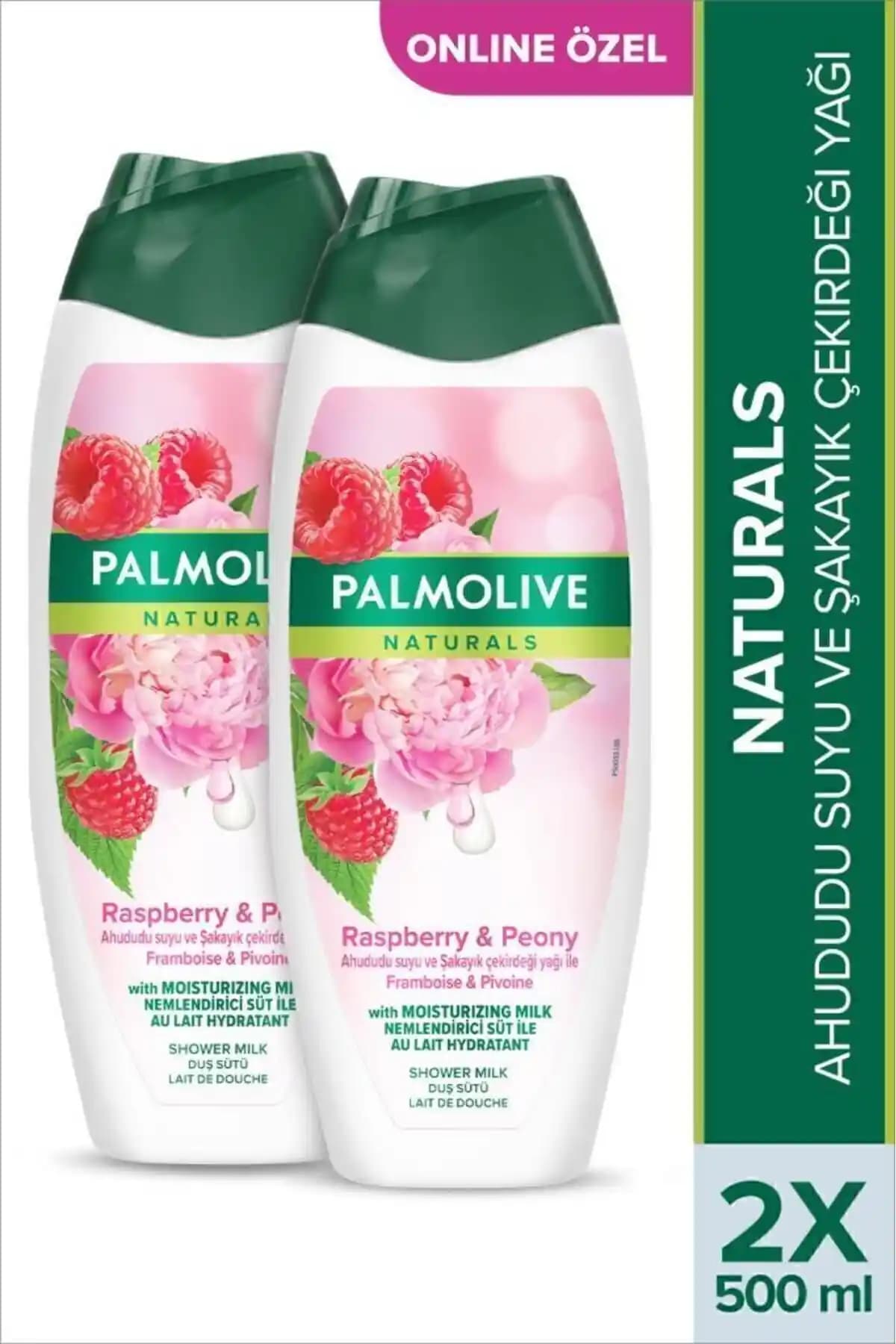 Palmolive Naturals Ahududu Suyu ve Şakayık Çekirdeği Yağı ile Nemlendirici Doğal Duş Jeli İncelemesi