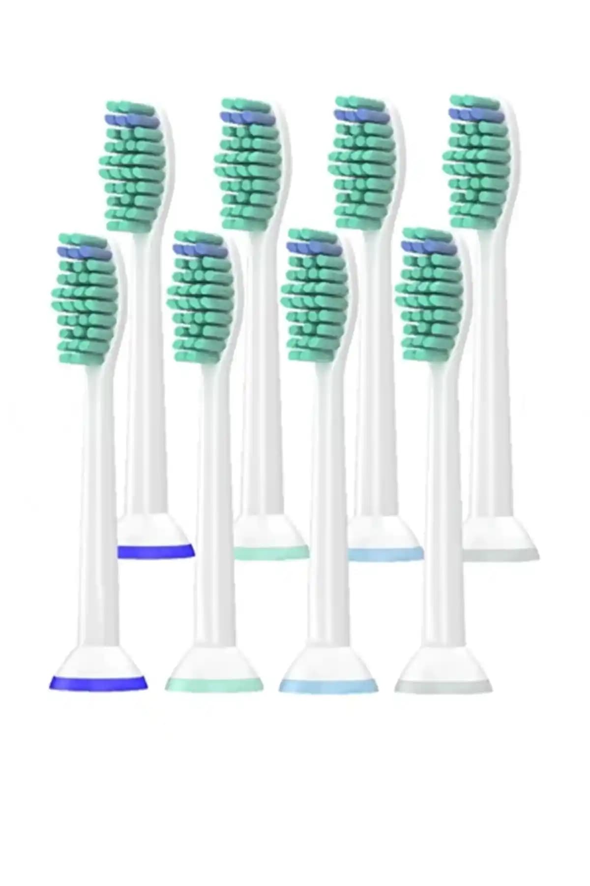 Philips Kyver Sonicare Uyumlu Yedek Başlıklar 8'li Paket Ağız ve Diş Sağlığı İçin Güvenilir Seçenek