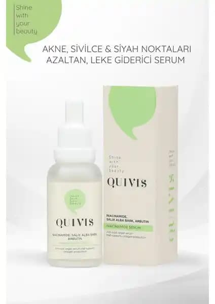 Quivis Niacinamide Serumu ile Akne ve Siyah Nokta Karşıtı Cilt Bakımında Yeni Dönem