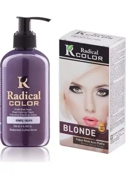 Radical Color Gümüş Amonyaksız Su Bazlı Saç Boyası: Güvenli ve Kalıcı Renk Seçeneği