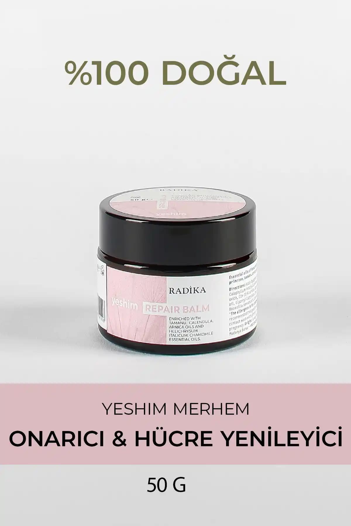 Radika Aromaterapi Onarıcı Merhem: Doğal ve Güvenilir Cilt Yenileme Ürünü