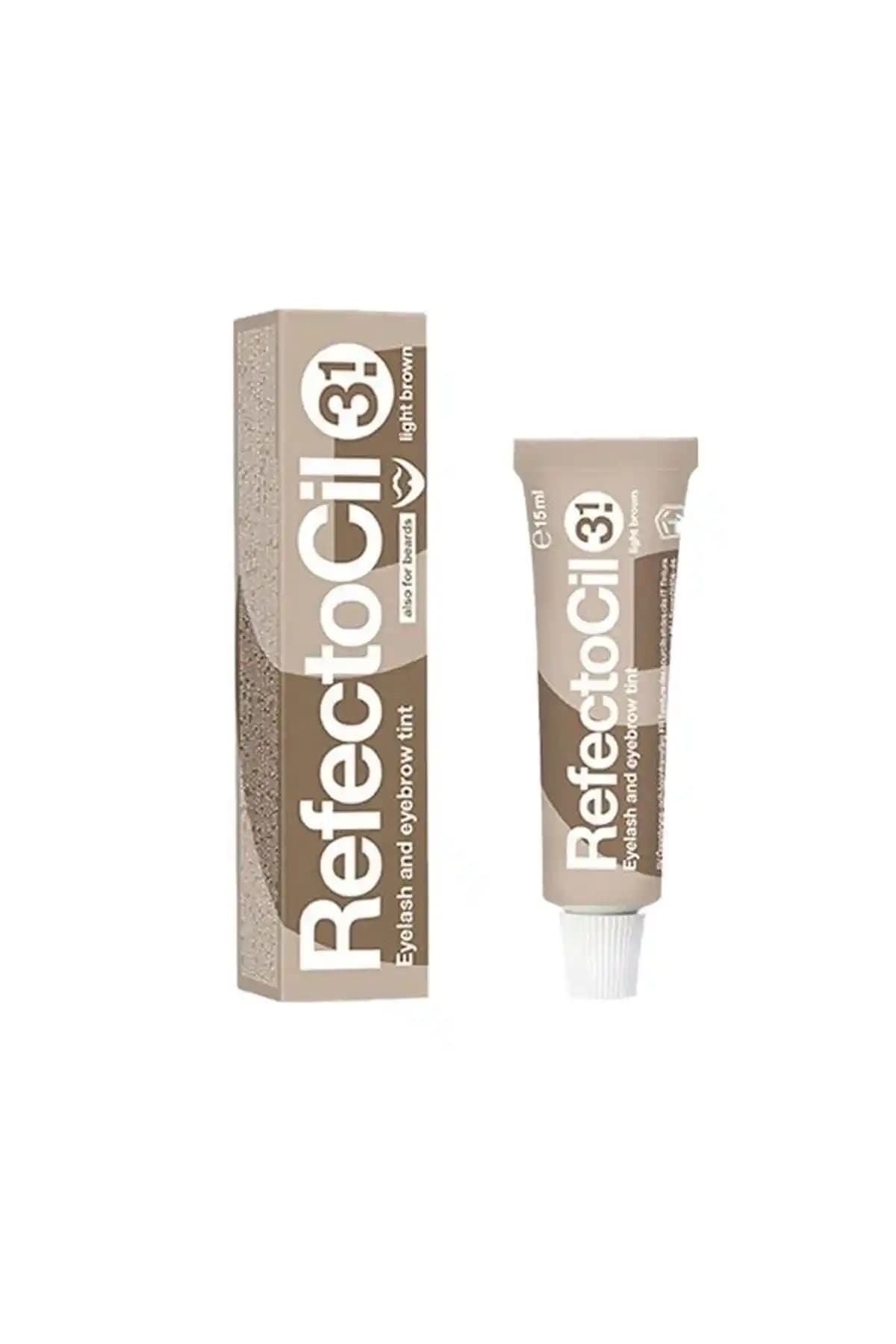 Refectocil Kaş ve Kirpik Boyası 3.1 Açık Kahve: Doğal ve Kalıcı Güzellik Çözümü