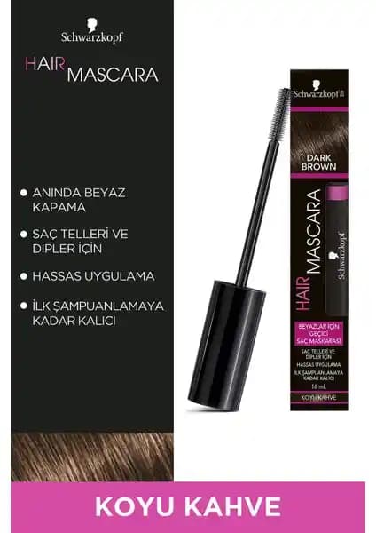 Schwarzkopf Koyu Kahve Saç Maskarası: Renk Koruma ve Kapatıcılık Özellikleri
