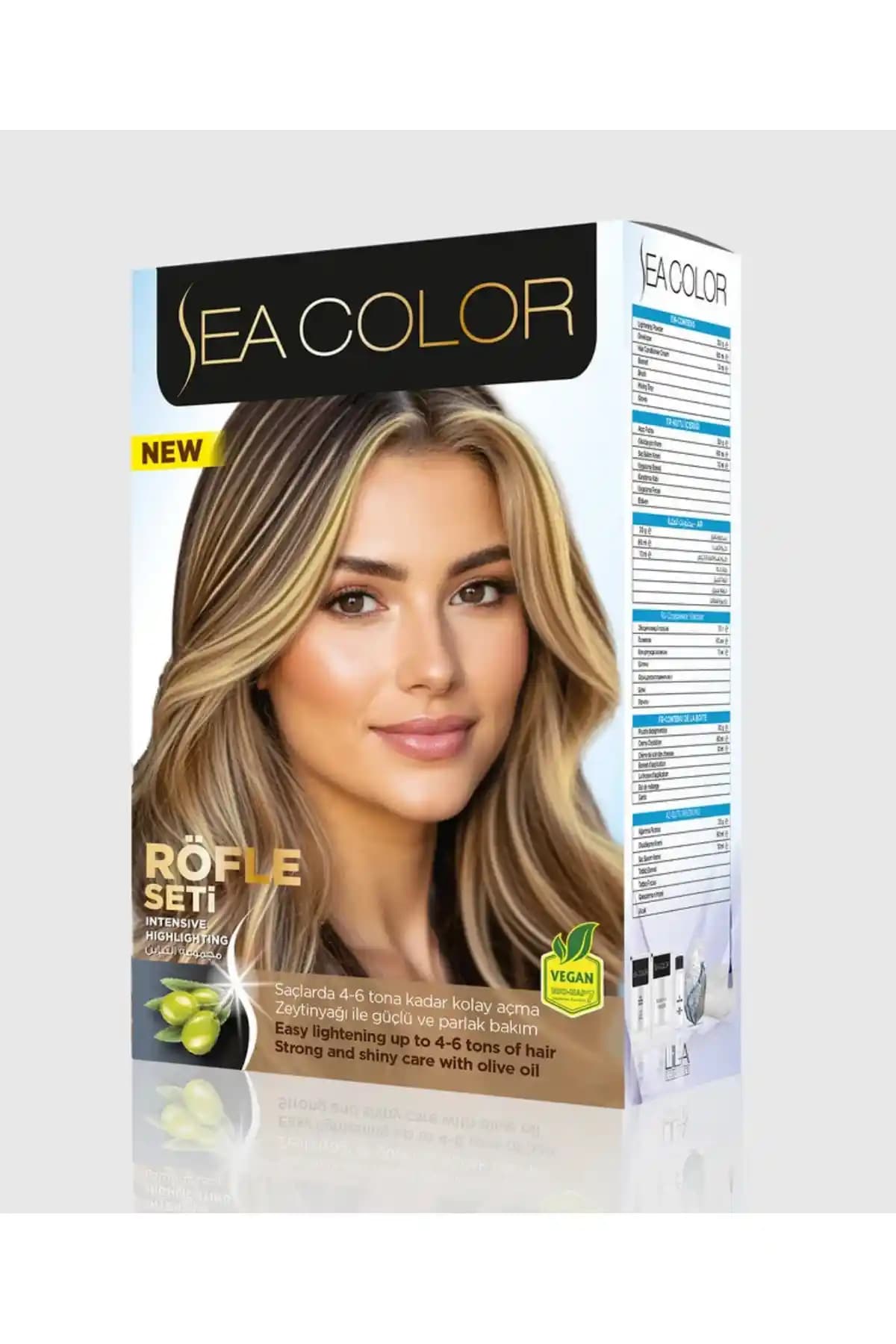 Sea Color Röfle Seti ile Saçlara Derinlemesine Bakım ve Canlılık Sağlama