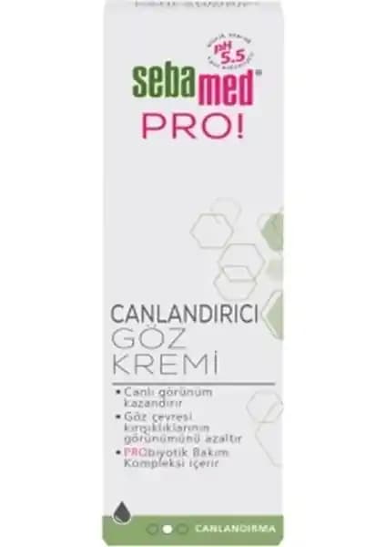 Sebamed Pro Canlandırıcı Göz Kremi: Günlük Kullanım İçin Etkili ve Pratik Göz Çevresi Bakım Ürünü