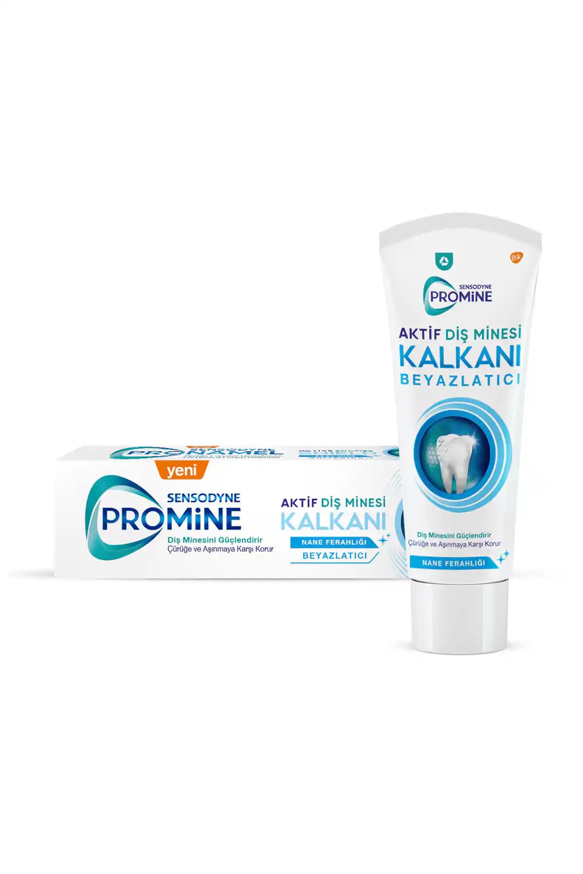 Sensodyne Promine Aktif Diş Minesi Kalkanı Beyazlatıcı Diş Macunu: Hassasiyet ve Beyazlık Sağlayan Güçlü Formül