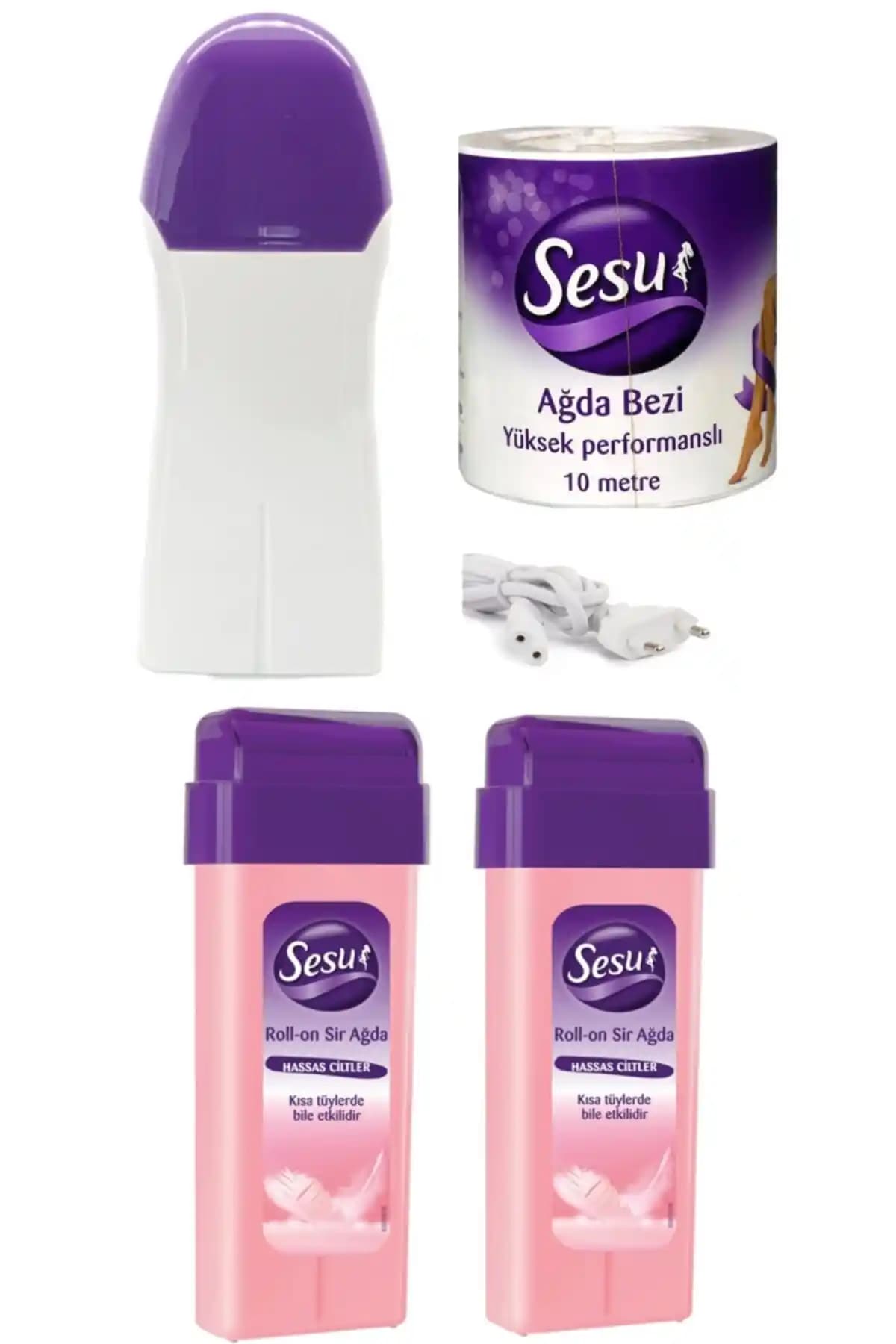 Sesu Roll-on Kartuş Ağda: Hassas Ciltler İçin Profesyonel ve Pratik Ağda Çözümü