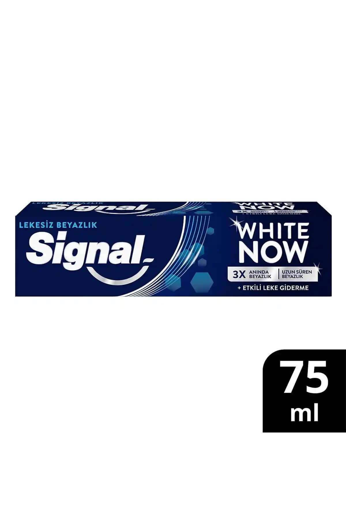 Signal White Now Beyazlatıcı Diş Macunu ile Günlük Ağız Bakımında Etkili Sonuçlar