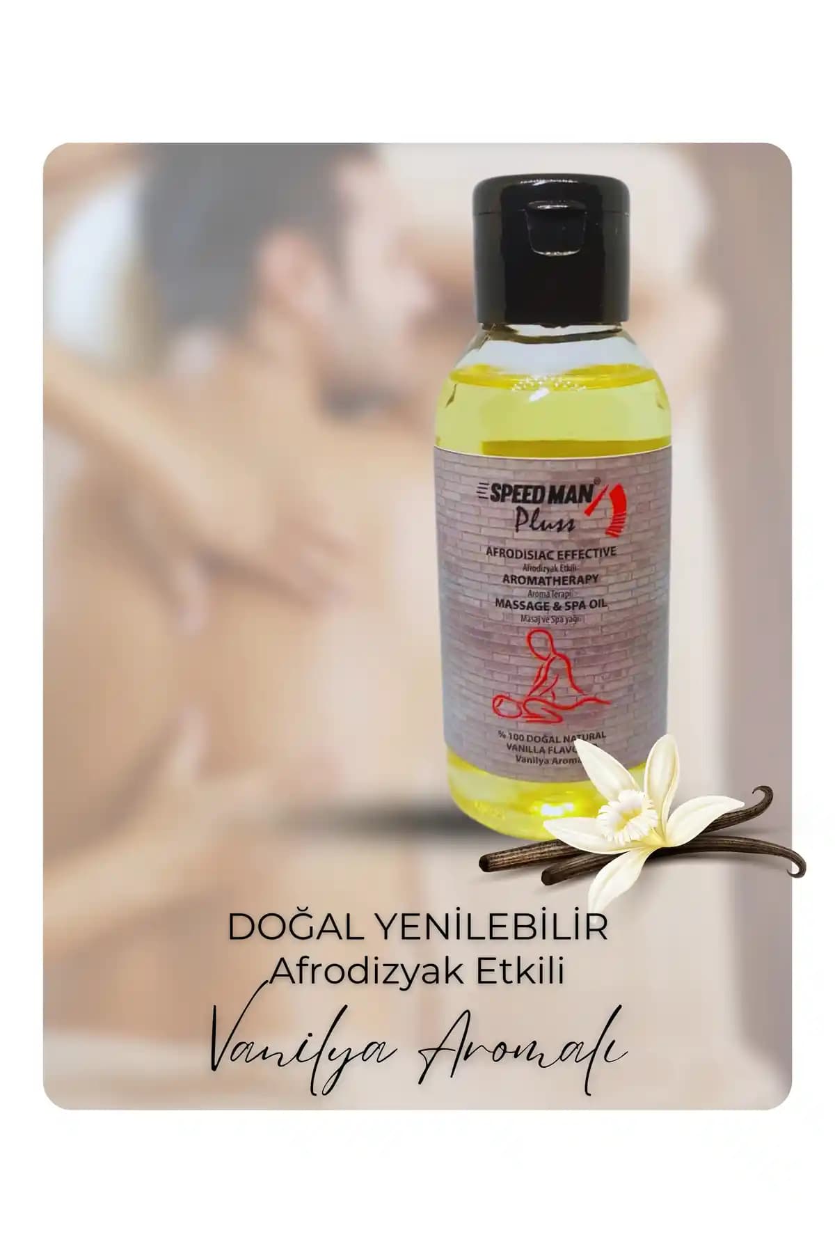 SPEED MAN PLUSS Yenilebilir Aromalı Masaj ve Spa Yağı Doğal ve Güvenli Kullanım