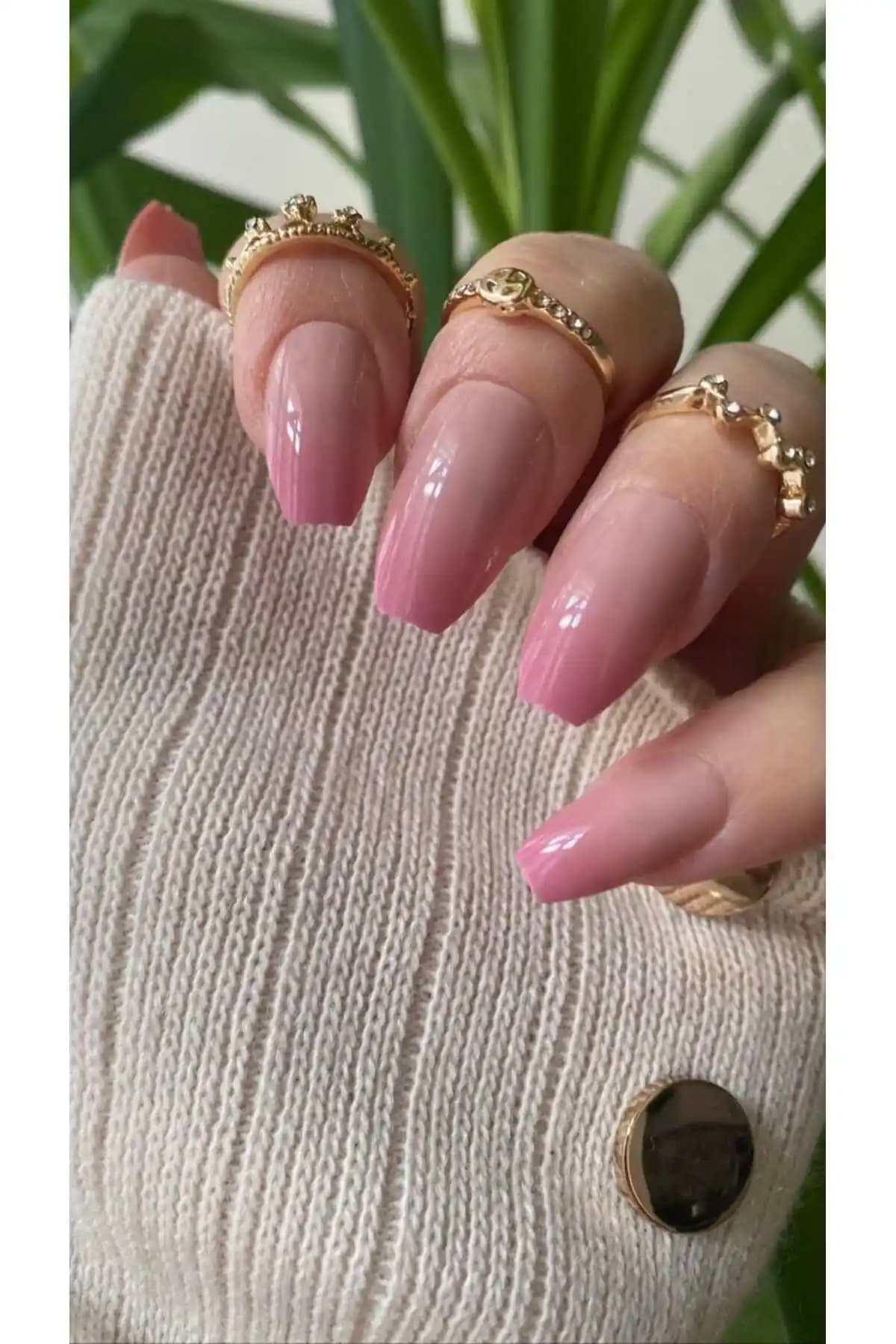 SYBELLE KOZMETİK 24 Adet Ten Pembe Ombre Kısa Küt Takma Tırnak Ürünü İncelemesi ve Kullanıcı Yorumları