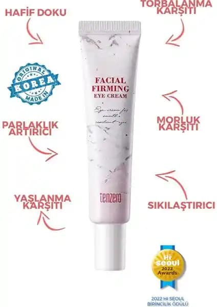 Tenzero Göz Kremi: Güçlü ve Yenilikçi Göz Çevresi Bakım Ürünü Özellikleri ve Faydaları