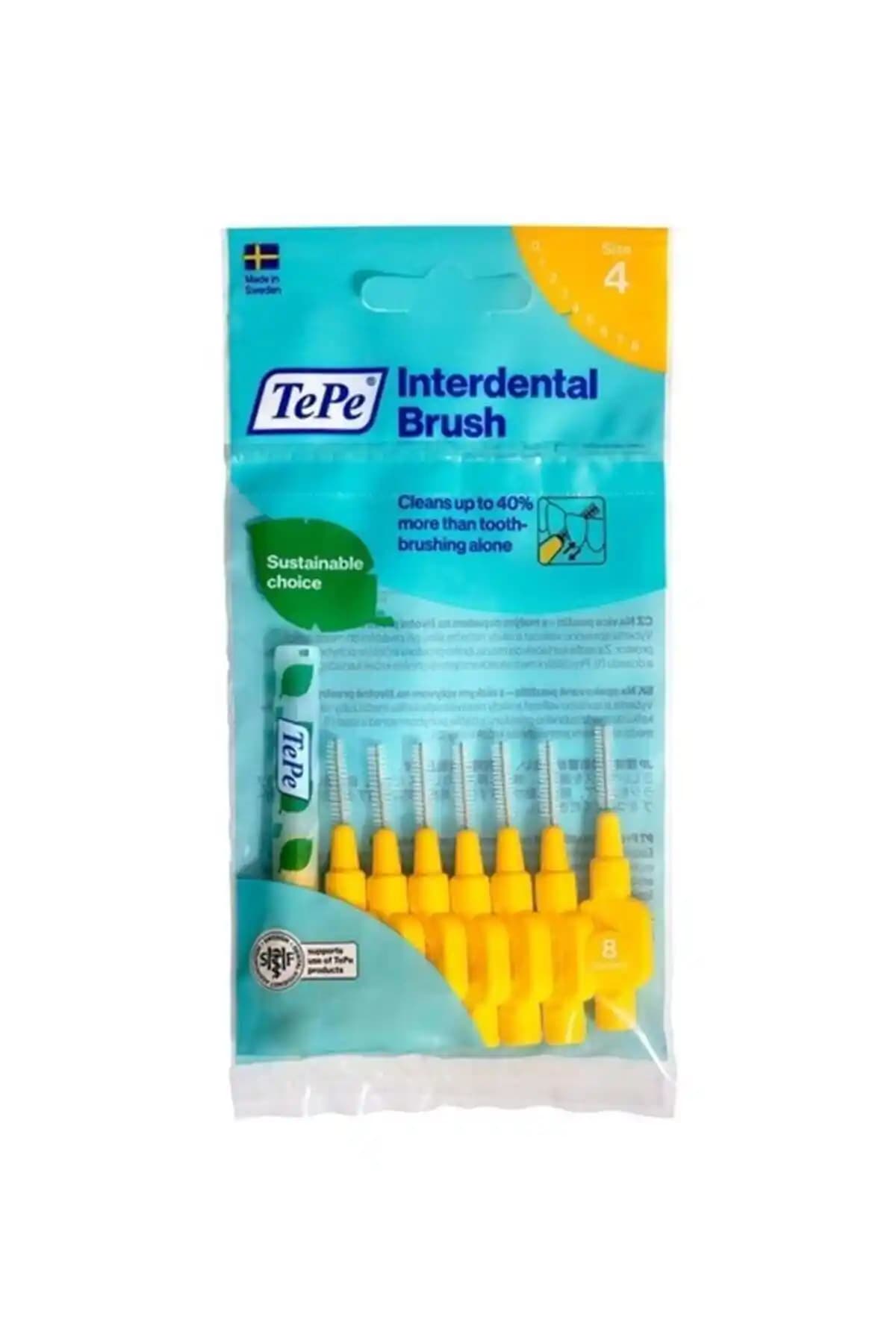 TePe 0,7 mm Sarı Diş Arası Fırçası: Diş ve Ağız Sağlığı İçin Etkili Temizlik Çözümü