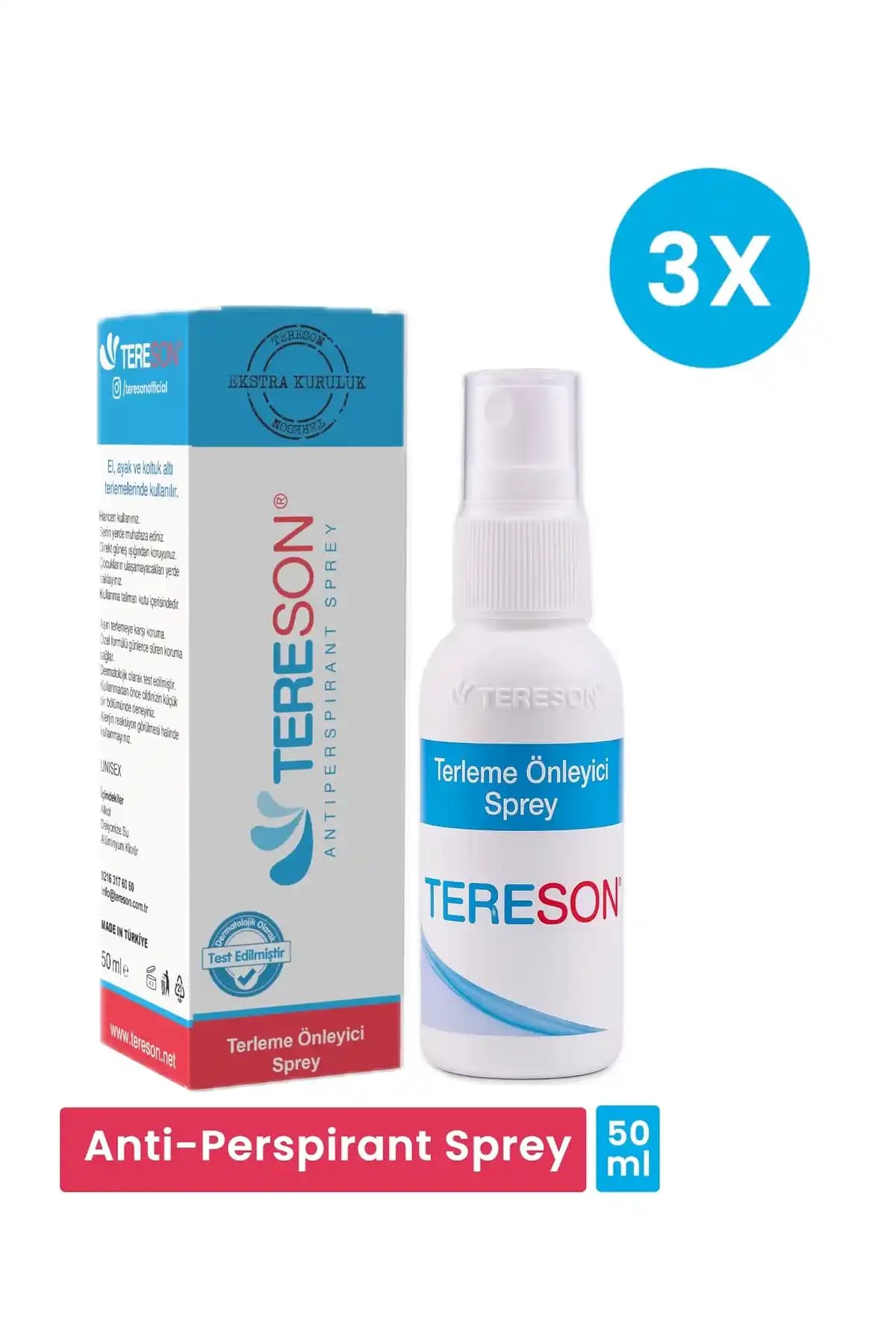 Tereson El,ayak ve Koltuk Altı Terleme Önleyici Sprey İncelemesi ve Kullanıcı Yorumları