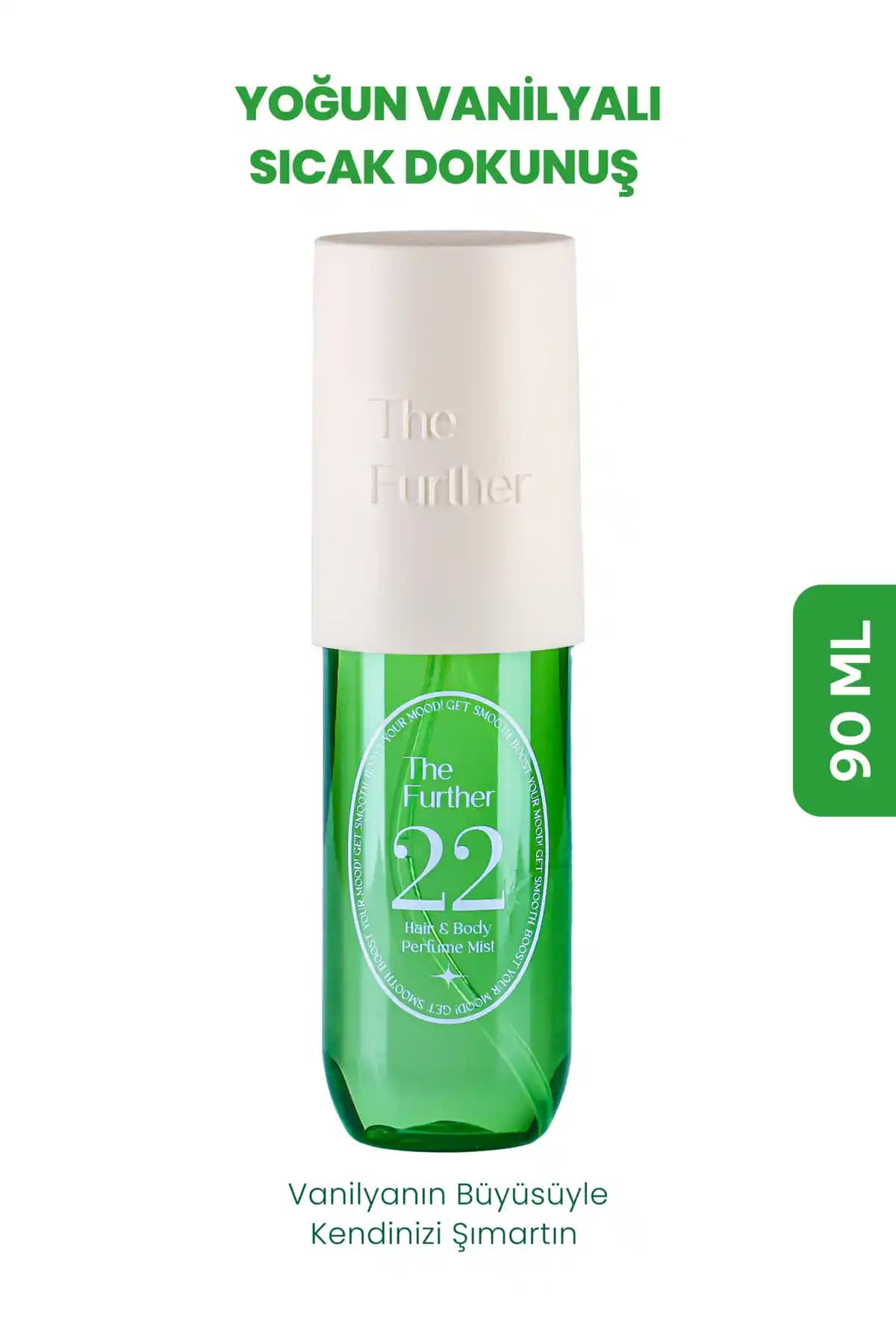 The Further Kadın Vücut ve Saç Spreyi 90ml Doğal ve Kalıcı Aromasıyla Günlük Kullanım İçin