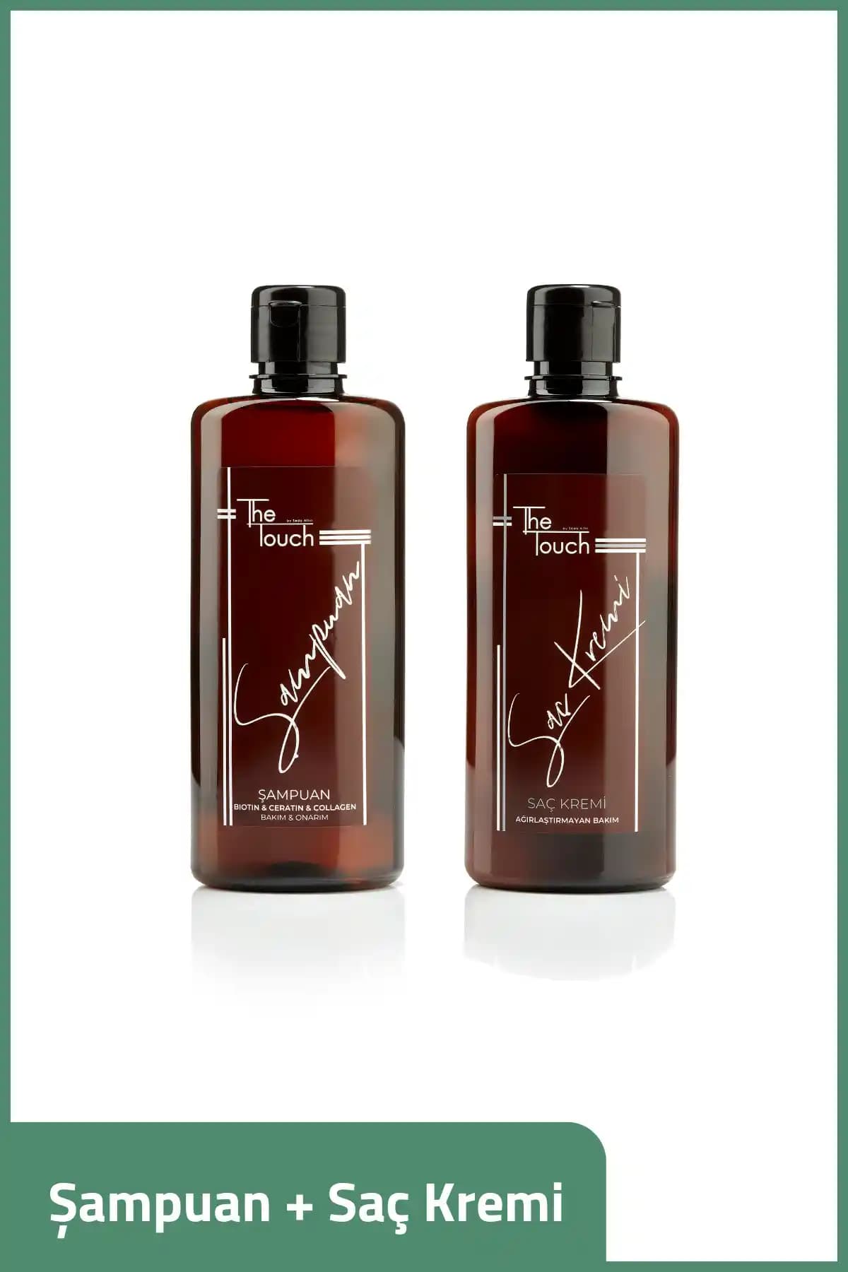 The Touch By Seda Altın Serisi Saç Bakım Ürünleri Şampuan ve Saç Kremi Özellikleri ve Faydaları