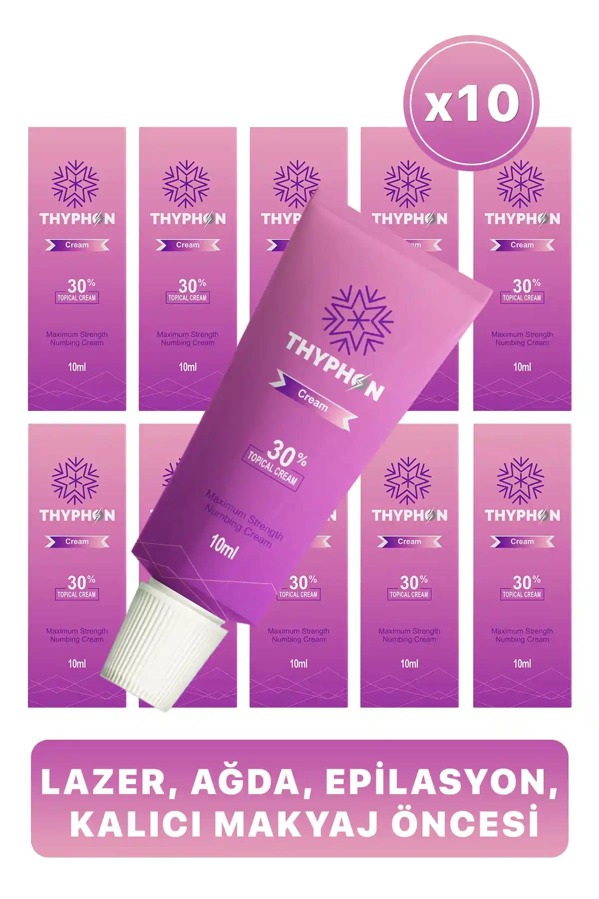 Thyphon Ağda Öncesi Krem ile Güvenli ve Konforlu Epilasyon Deneyimi Sağlayın