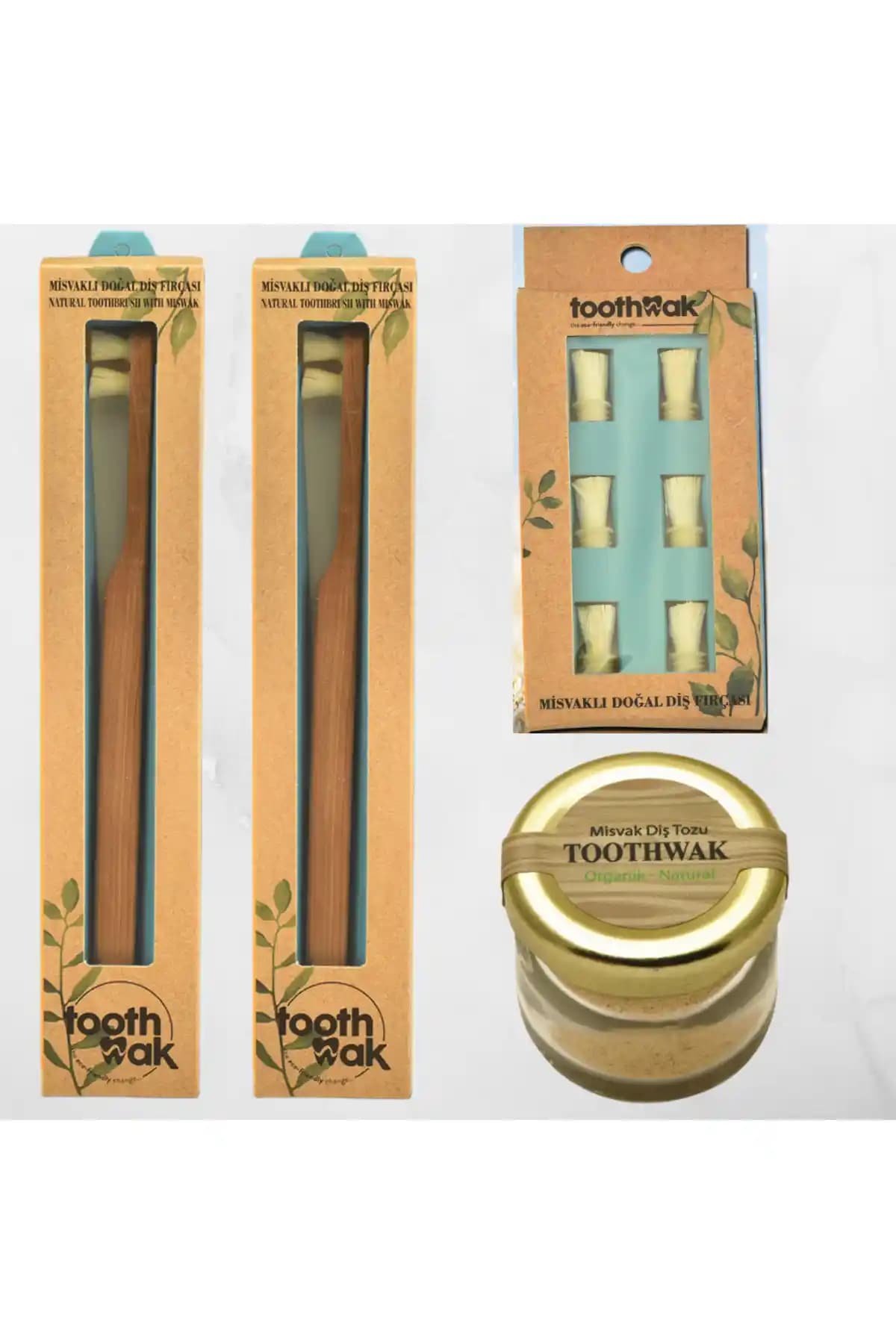 Toothwak 2 Misvak Fırça: Doğal ve Çevre Dostu Diş Temizliği İçin Uygun Seçenek