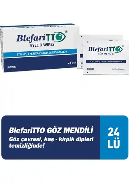TTO Blefaritto Swap Göz Mendili: Hassas Ciltler İçin Doğal ve Etkili Temizlik Çözümü