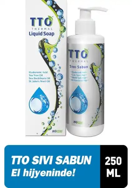 TTO Sıvı Sabun 250 ml: Doğal İçerikli Cilt Dostu Temizlik ve Hijyen Ürünü