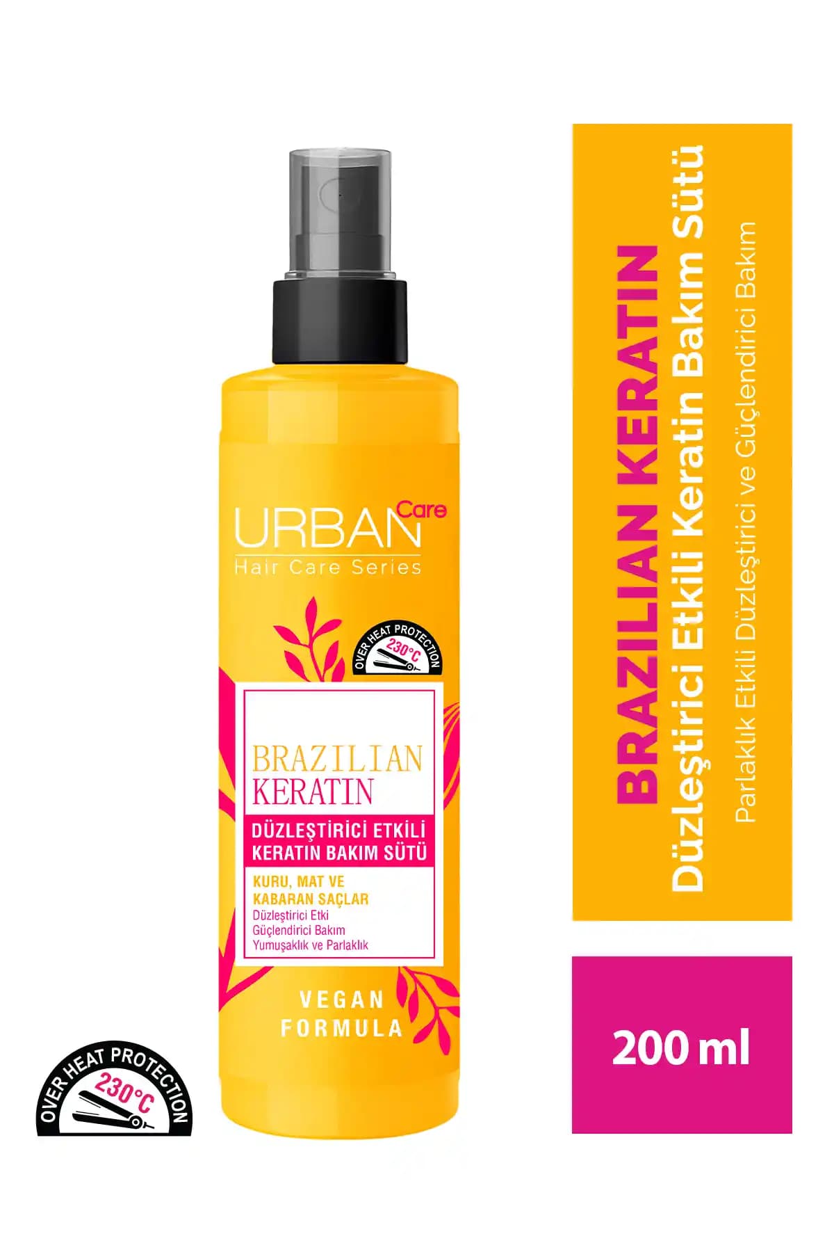 Urban Care Brezilya Keratin Düzleştirici ile Saçlarınızda Parlaklık ve Pürüzsüzlük Sağlayın