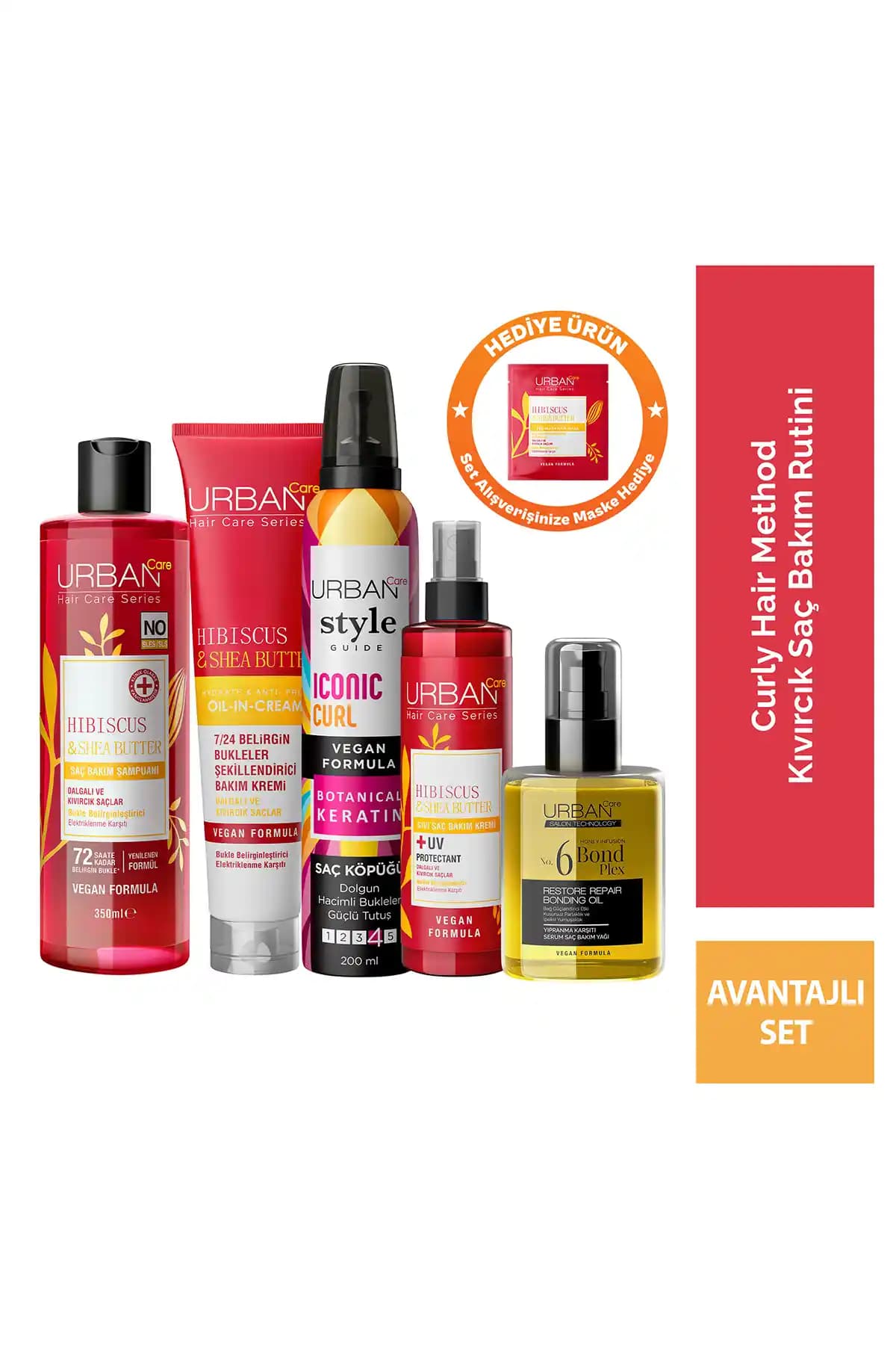 Urban Care Curly Hair Method ile Kıvırcık ve Dalgalı Saçlar İçin Doğal Bakım Rutini