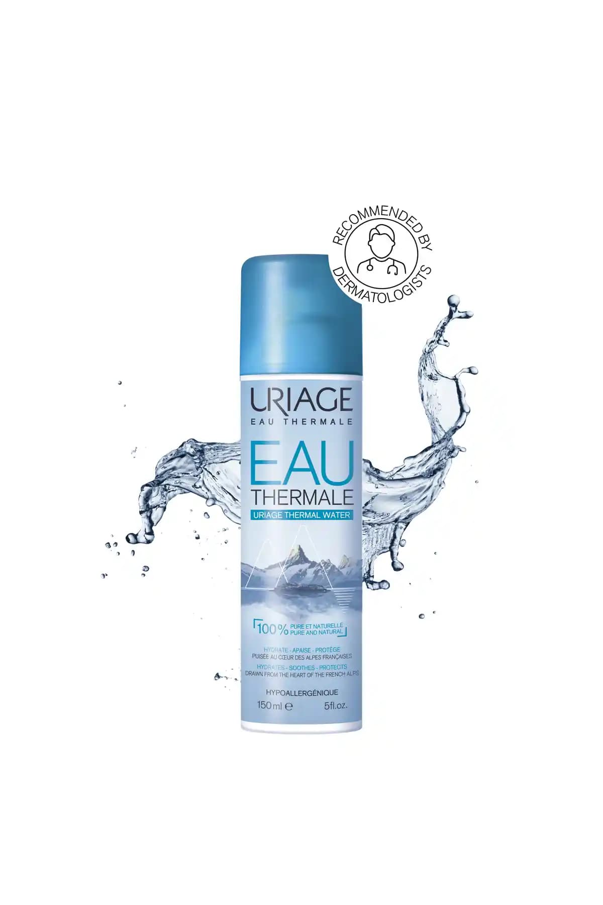 Uriage Eau Thermale D' Sp: Doğal ve Güvenilir Termal Su Spreyi ile Cilt Bakımınız