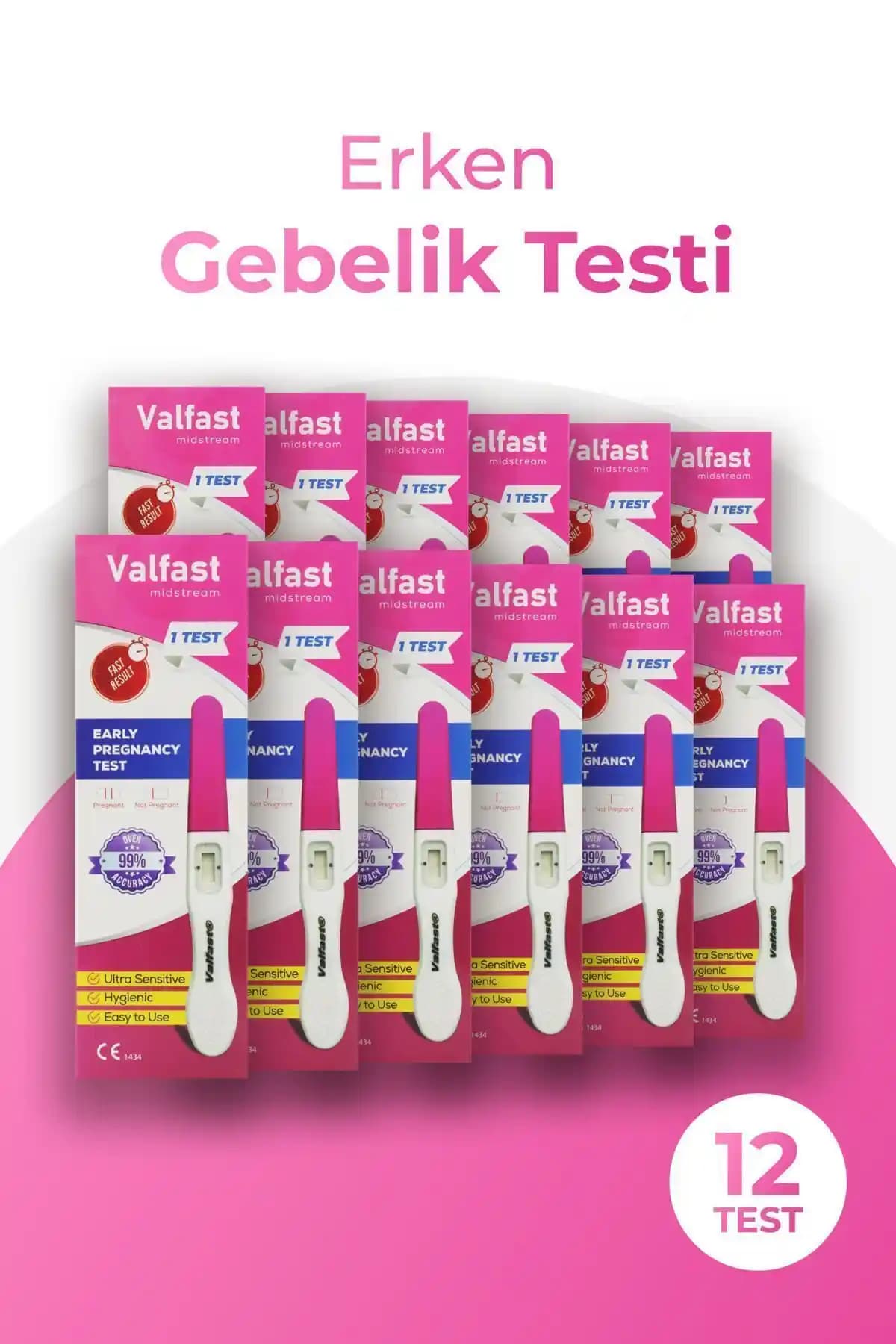 Valfast Erken Gebelik Testi: Güvenilir ve Hızlı Sonuçlar Sunan Pratik Gebelik Testi