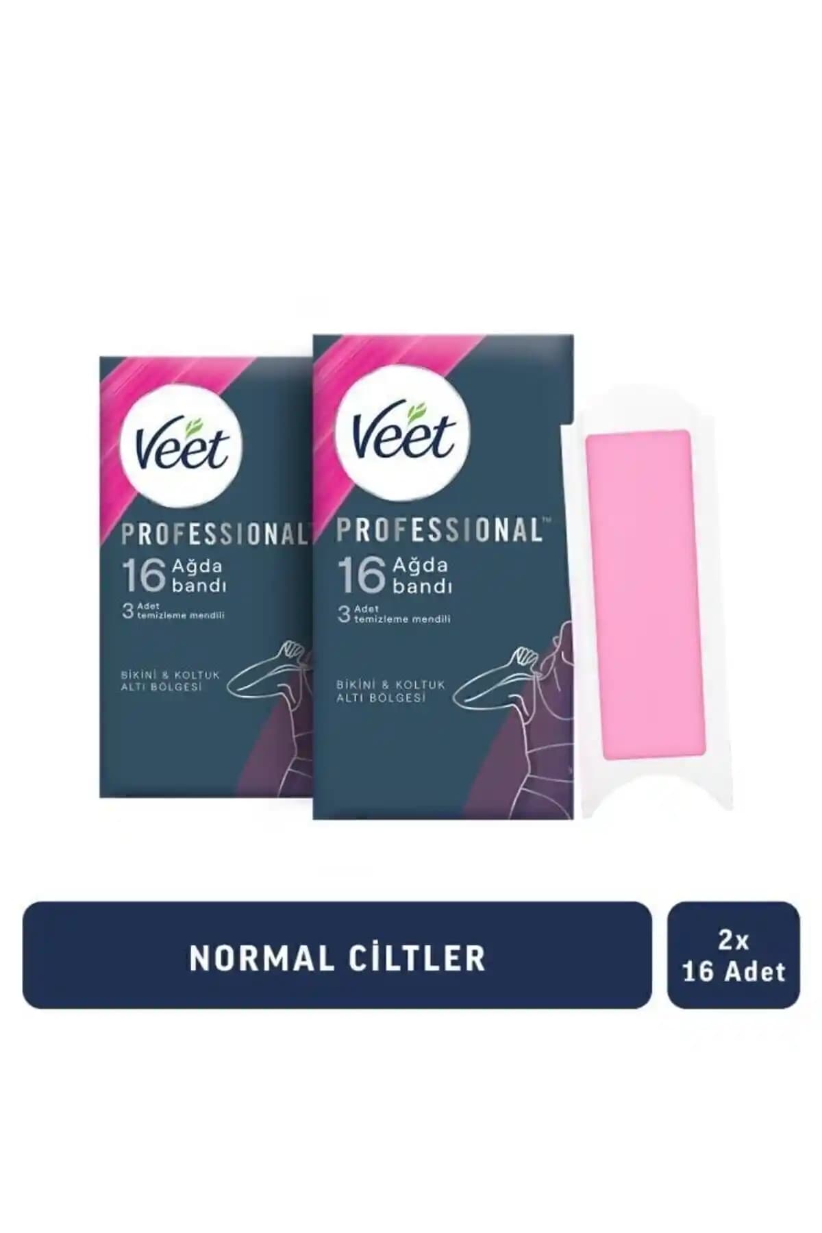 Veet Professional Sir Ağda Bandı: Güçlü ve Cilt Dostu Tüy Dökme Çözümü