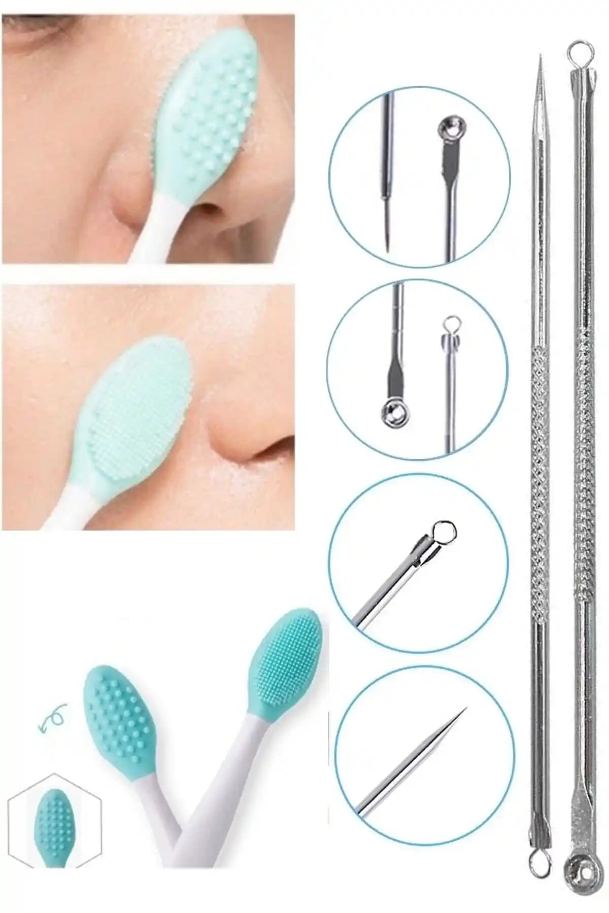 Vi Caro Cilt Bakım Seti: Siyah Nokta, Sivilce ve Ölü Hücrelere Karşı Etkili Çözümler