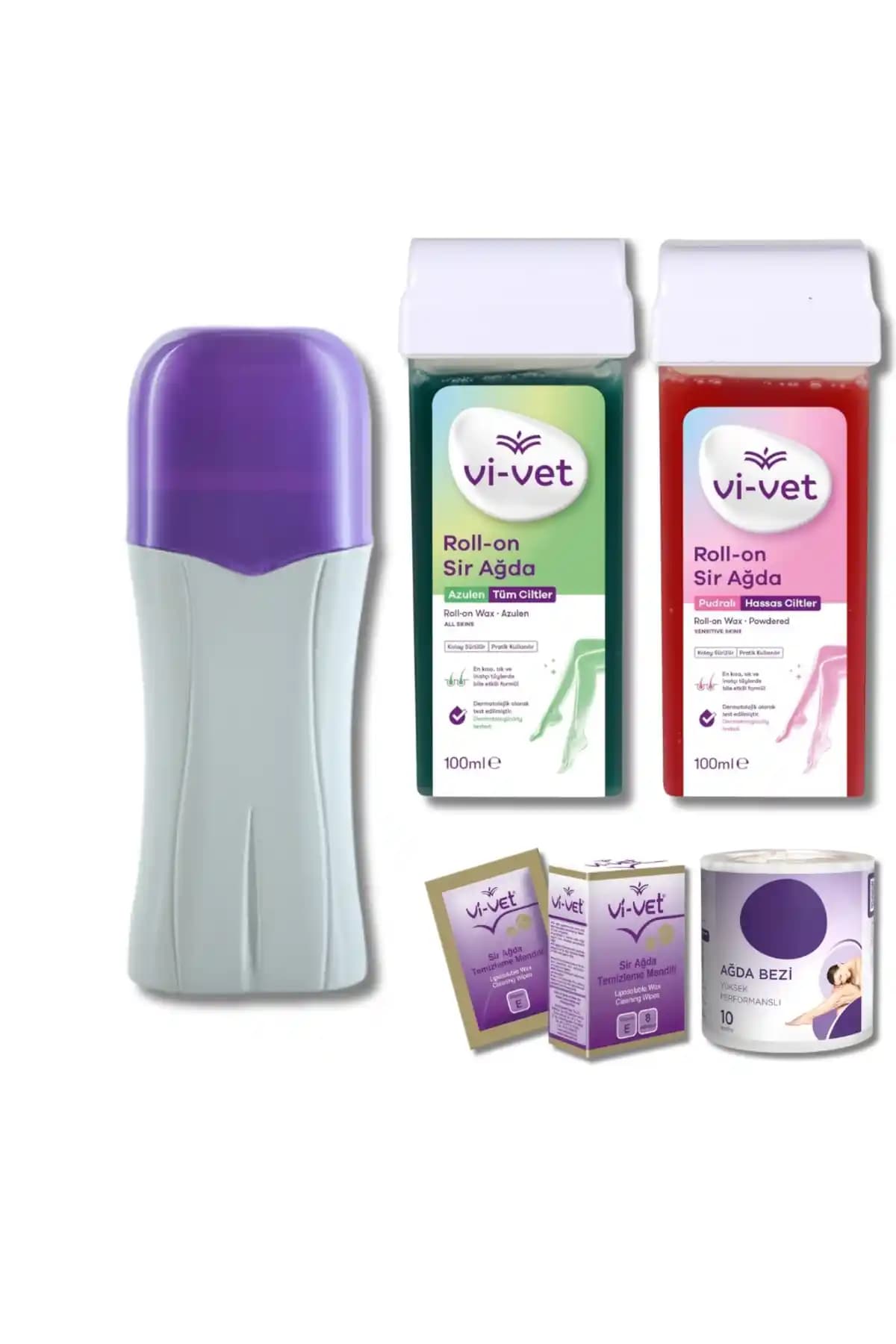 Vivol ROLL-ON SİR KARTUŞ AĞDA ISITICI MAKİNE SETİ ile Evde Profesyonel Güzellik Deneyimi