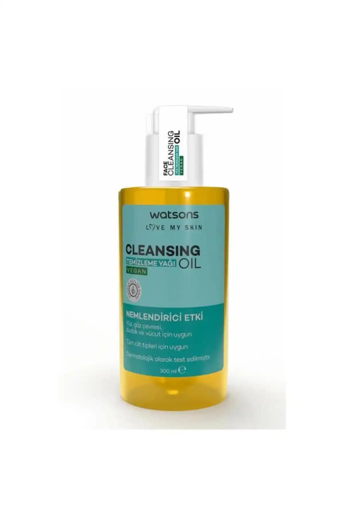 Watsons Temizleme Yağı 300 Ml ile Derinlemesine ve Çok Yönlü Cilt Temizliği